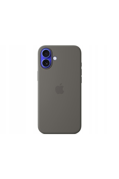 Apples to Pears Husă de silicon Magsafe pentru iPhone 16 Plus Gri Munte Înalt