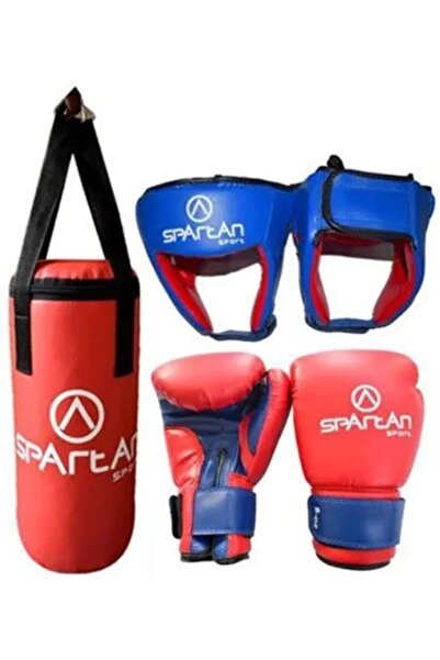 Spartan Collection Sac de box și mănuși de box pentru copii