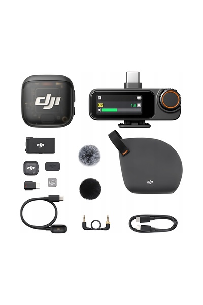 DJI Microfon Mic 3 (1 Transmițător + 1 Receptor)