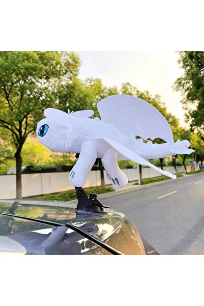 Toys Szczerbatek Figurină Dragon Furia Albă Jucărie de pluș îmbrățișabilă Urs...