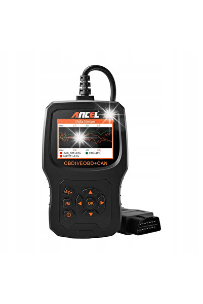 jewelry by ancelika Ancel Ad530 Scanner de diagnosticare auto OBD2, 10 moduri...