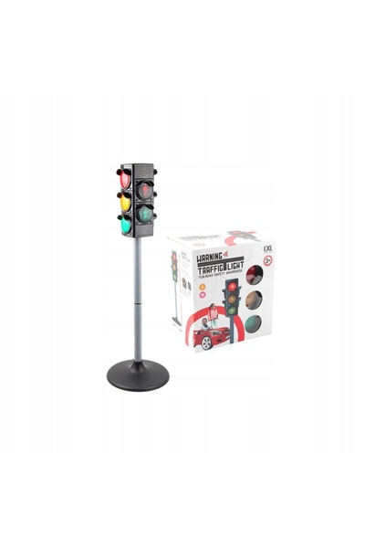 Nobo Kids Semafor de trafic, Semaforuri pentru copii, Semn rutier mare de 70 cm