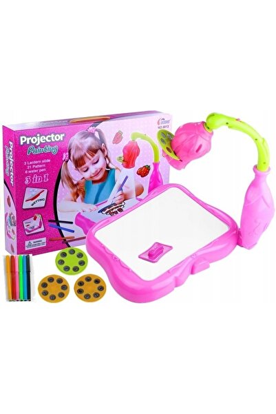 LeanToys Proiector pentru desen, accesoriu proiector de flori