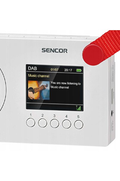 NO BRAND Radio digital de buzunar mic Srd7757W Microsd Bt