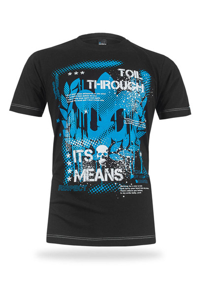 NO BRAND Tricou pentru bărbați cu motiv de craniu, mărimea 3XL, negru