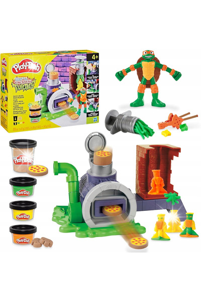 NO BRAND Set boluri pentru tort Războinicii Pizza Figurină Țestoasele Ninja M...