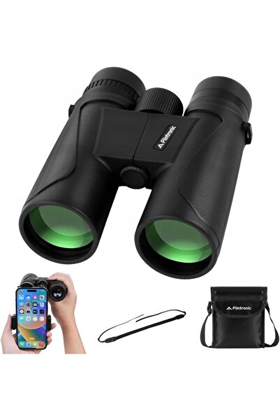 NO BRAND Binoclu 12X42 HD Impermeabil Bak4 cu Adaptor pentru Telefon