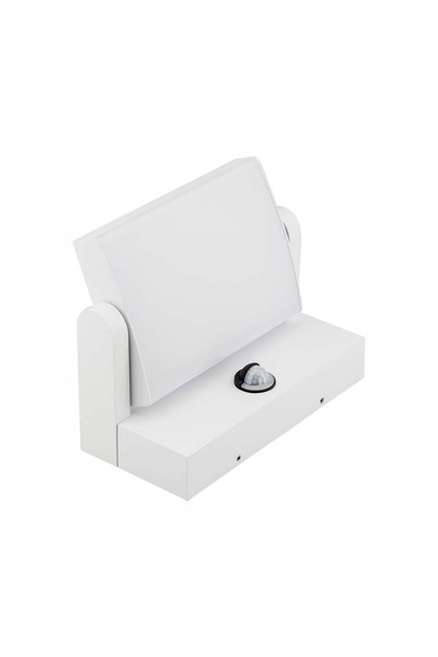 NO BRAND V-TAC 17W LED Lampă de perete cu senzor de mișcare Alb IP65 4000K 2520