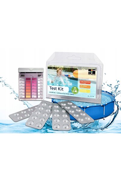 NO BRAND Tester de bază, Contor, Tabletă, Măsurare, Clor, pH, Apă, Piscină, J...