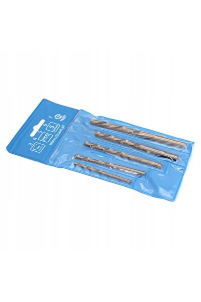 NO BRAND Burghie elicoidale pentru metal, cu filet pe stânga, set de 5 bucăți...