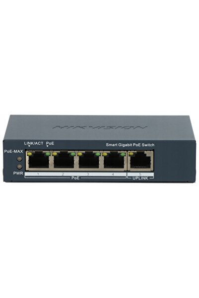 Hikvision SWITCH POE DS-3E1505P-EI 4 PORTURI