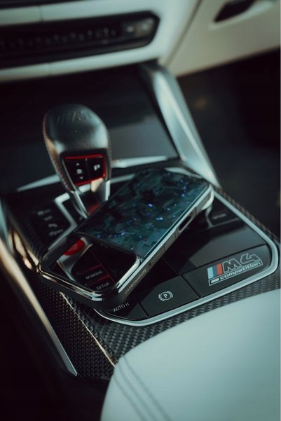 NO BRAND Husă Apple iPhone 17 Pro Kuty Carbon Forged din Fibră de Carbon Violetă