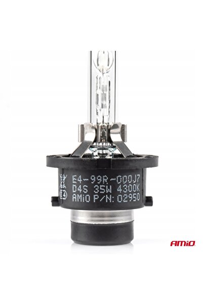 AMIO LAMPĂ XENON BULBUI XENON D4S 6000K ALB RECE 2 BUCĂȚI