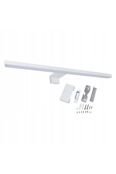 NO BRAND Aplică LED de perete Inspire Slim albă 50 cm IP44 1450lm 4000K