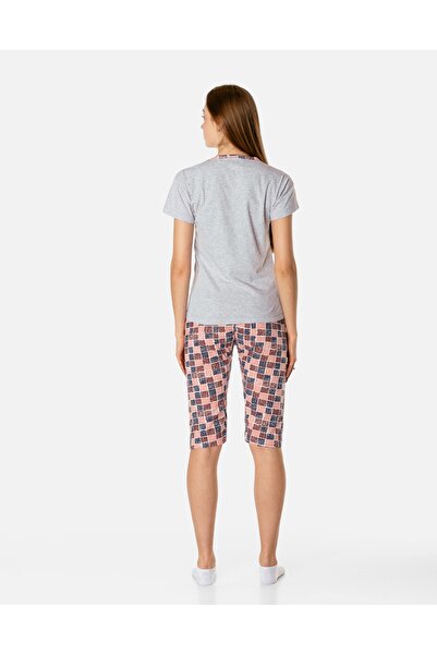 NO BRAND Pijamale subțiri de damă, din bumbac, cu tricou și pantaloni scurți,...