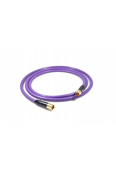 NO BRAND Cablu antenă cu mufă - Priză IEC Ofc Melodika Mdantgw10 Purple Rain 1m