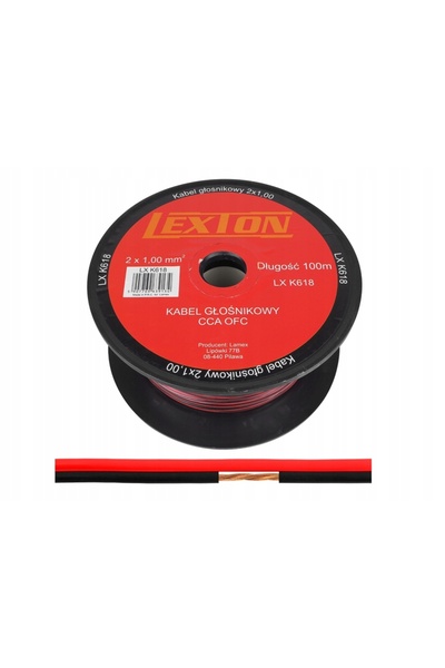 NO BRAND Cablu difuzor LED 2x1mm bobină 100m