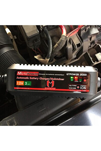 NO BRAND Adaptor încărcător mini pentru baterie Motopower MP00207A 12V 2A