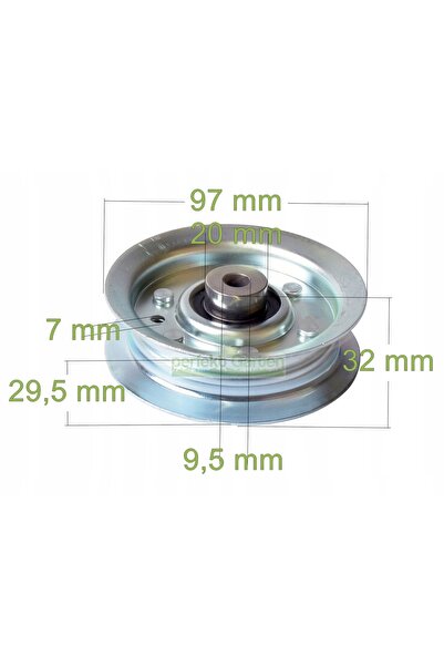 NO BRAND rolă / întinzător Jonsered LT 13 14 15 2113 2114 2117 2118 2316 CM CMA