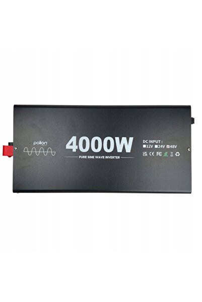 NO BRAND Invertor auto 48V/230V Polion 4000W Undă sinusoidală pură