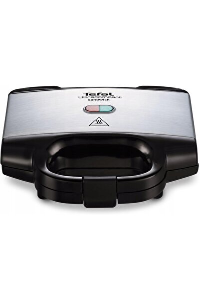 NO BRAND Aparat de făcut sandvișuri 700 W Antiaderent Compact Argintiu Negru