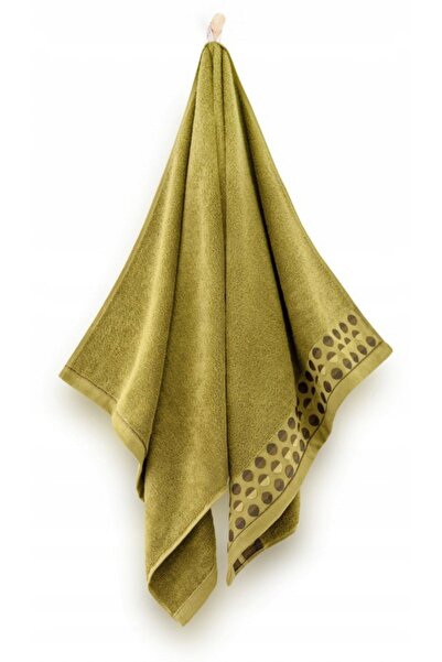 NO BRAND Prosop Zen 2 Bumbac Egiptean 70X140 Oliv