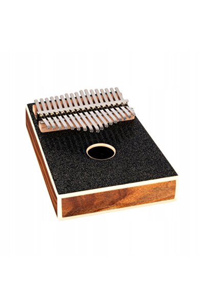 NO BRAND Ortega OKB4-MBK Kalimba cu 17 tonuri, Negru, Solid Action + Accesorii