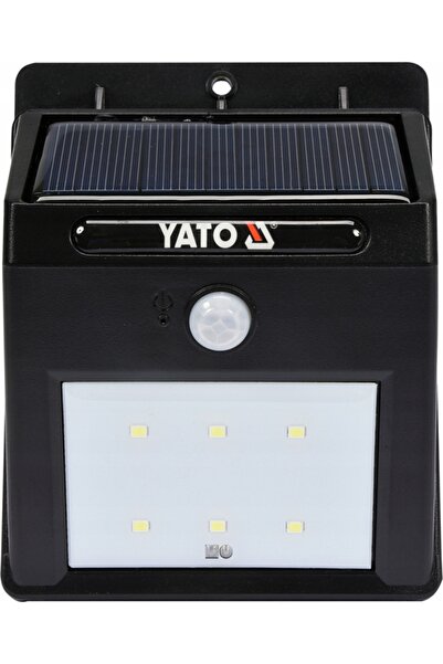NO BRAND Yato Lampă solară de perete cu senzor de mișcare 6 LED-uri SMD 120Lm...