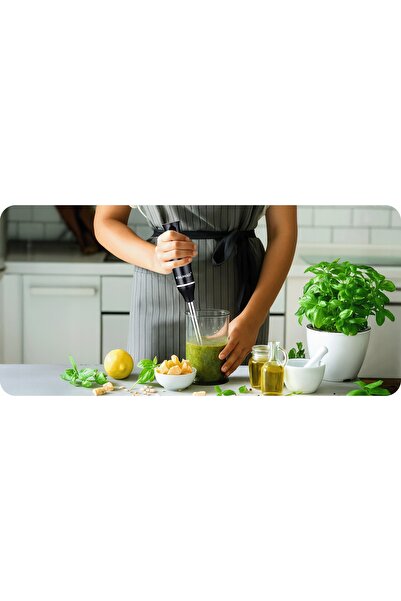 NO BRAND Set cadou blender de mână multifuncțional 3 în 1, 1200W, cu tocător ...