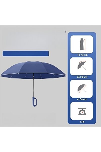 NO BRAND Umbrelă de călătorie portabilă, compactă, durabilă și rezistentă la ...