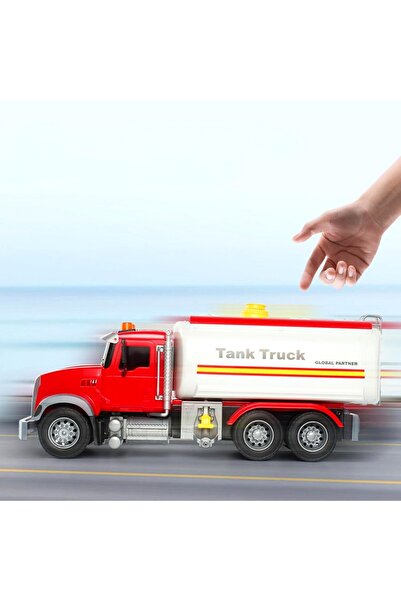 NO BRAND Camion cisternă cu efecte luminoase și sonore care pulverizează apă