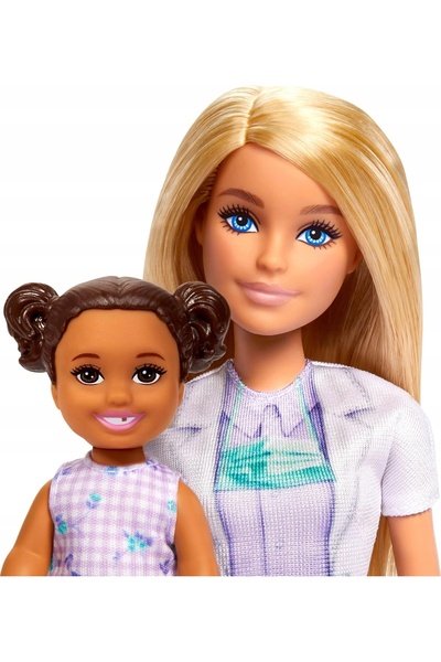 mattel Păpușă Barbie Dentist cu pacient, set păpușă Barbie + accesorii