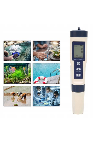 NO BRAND Tester electronic pH TDS EC Temperatură Salinitate