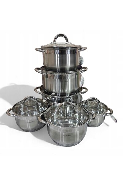 NO BRAND Set de oale Edelhoff eh-9099 pentru plite: gaz, inducție, halogen