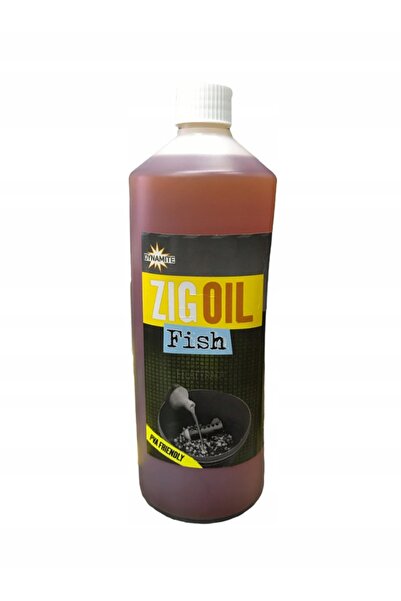 NO BRAND Atractor Dynamite Baits Zig Oil Fish – ulei aromatizat cu miros de p...