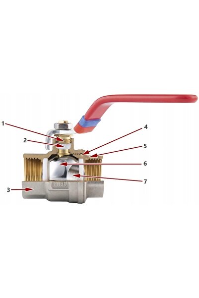 FERRO Robinet cu bilă cu filtru, cu racord unghiular filtrat, 5/4 " DN32 1 1/...