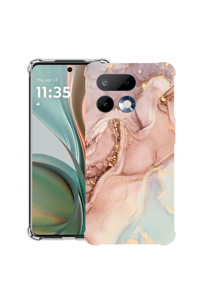 bestcase ®   Husă Antișoc pentru Realme 16 Pro 5G, Marmură Roz, 3143991 AS 1253