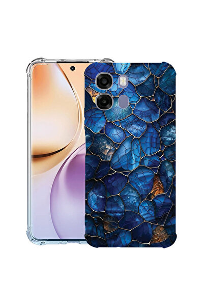 bestcase ®   Αντικραδασμική Θήκη Husa για Realme 16 Pro Plus, Φλοράλ - Βιτρό ...
