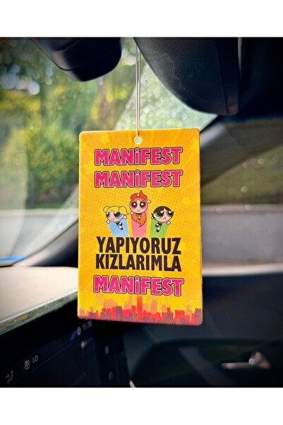 Duftpalm MANİFEST TASARIMLI ARAÇ KOKUSU VE OTO AKSESUARI