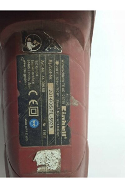 NO BRAND Polizor unghiular Einhell Tc-Ag 125/850 4430971 125mm 850W Electric ...