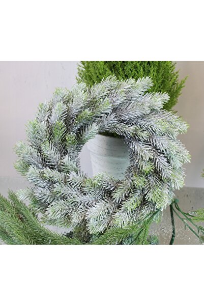 NO BRAND Coroană de Crăciun decorativă pentru masă și ușă, 30cm