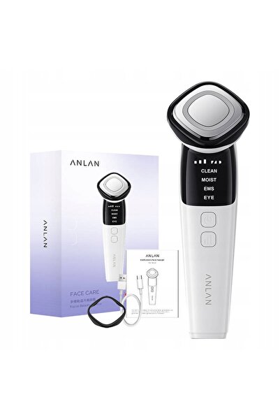 ANLAN 01-adry32-02a Aparat de masaj facial pentru curățare și hidratare, 4 mo...