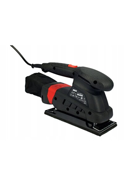 NO BRAND Mașină de șlefuit oscilantă 160W 7347 Skil + Geantă + Hârtii abrazive