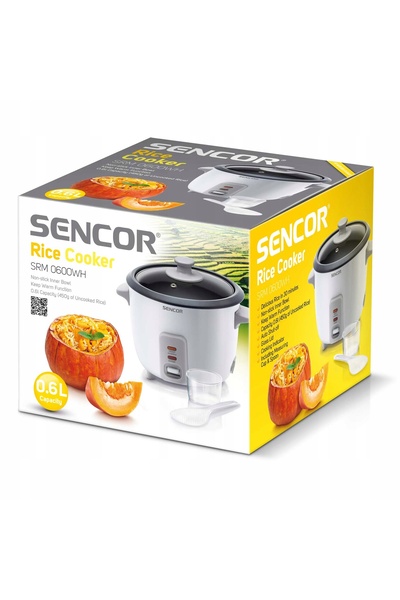 Sencor Aparat de gătit orez 0600WH 0,6L Alb