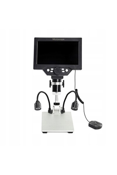 NO BRAND Elektroweb Lcd Hd 12Mp 1200X Zoom Microscop Digital 2Xled + Telecomandă