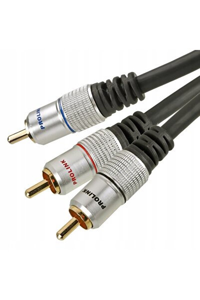 NO BRAND Cablu Subwoofer Y 1RCA - 2RCA Prolink 10m