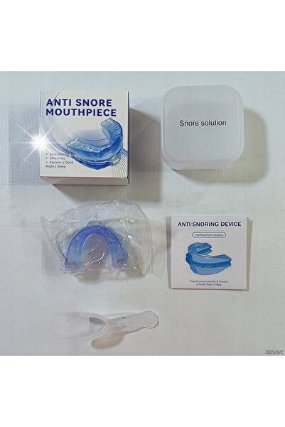 NO BRAND Dispozitiv termoplastic anti-sforăit și anti-răsucire cu dințiul, 1 ...