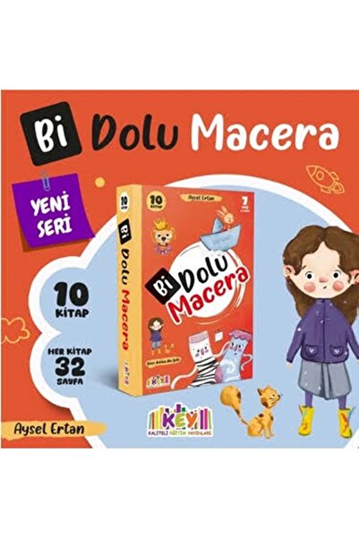 Key Kaliteli Eğitim Yayınları KEY Bİ DOLU MACERA 10 KİTAP