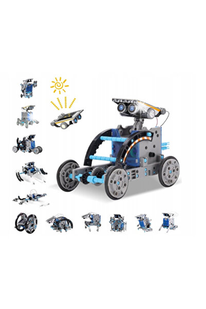 NO BRAND Acelife Blocuri de construcție STEM Robot Solar Jucărie Kit de const...