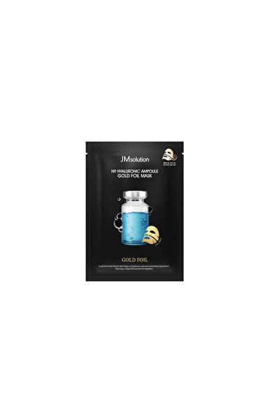 JMsolution قناع رقائق الذهب H9 Hyaluronic Ampoule Gold Foil Mask (35 مل * 10 ...
